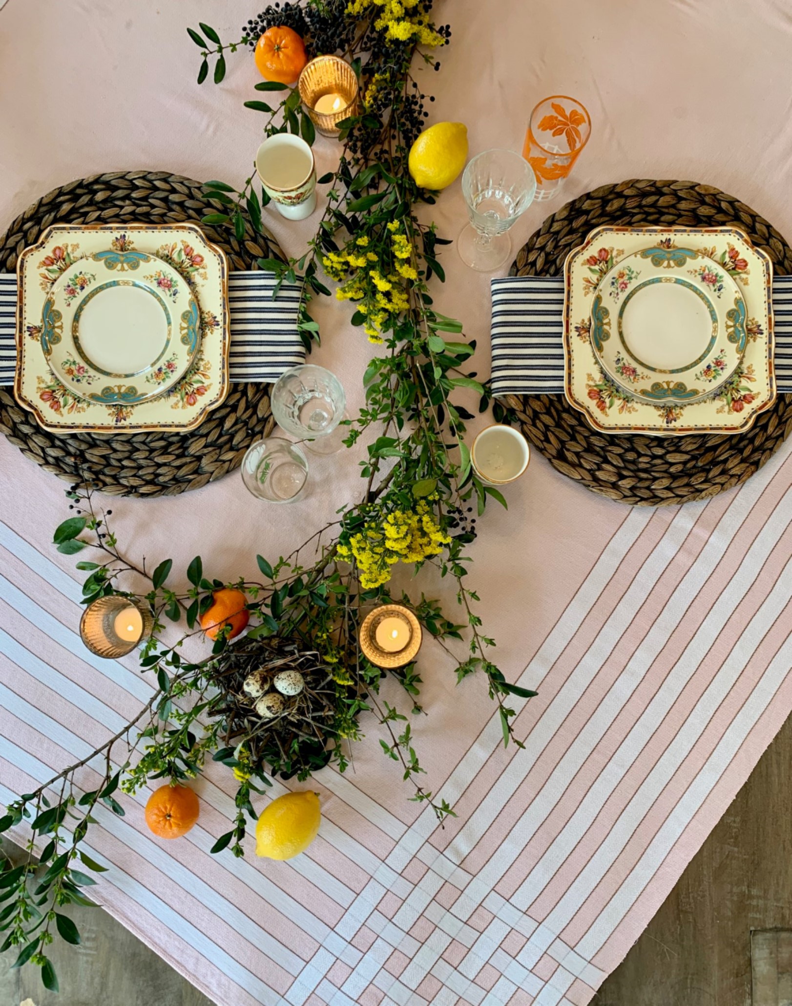 Easter Table Setting